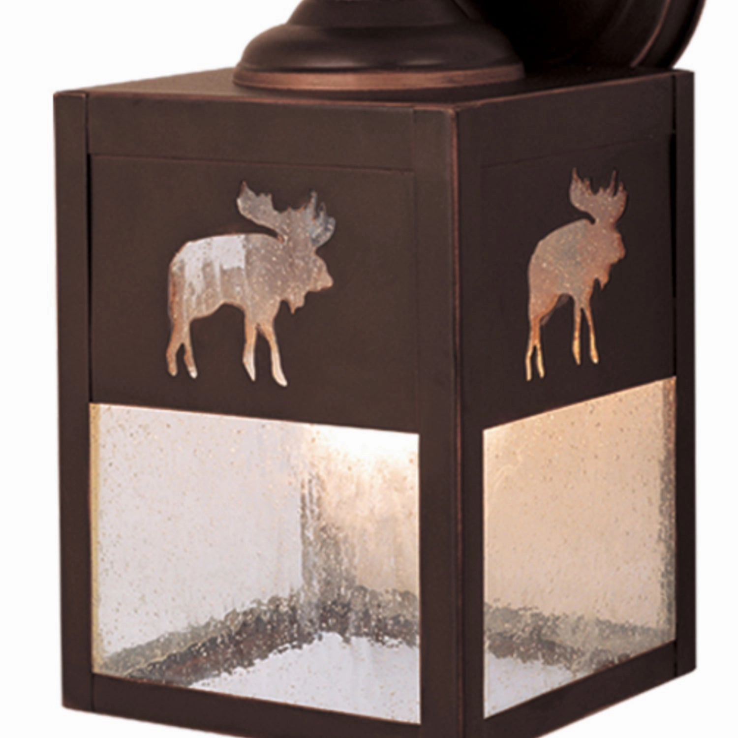 Yellowstone One Light Outdoor Wall Mount Burnished Bronze