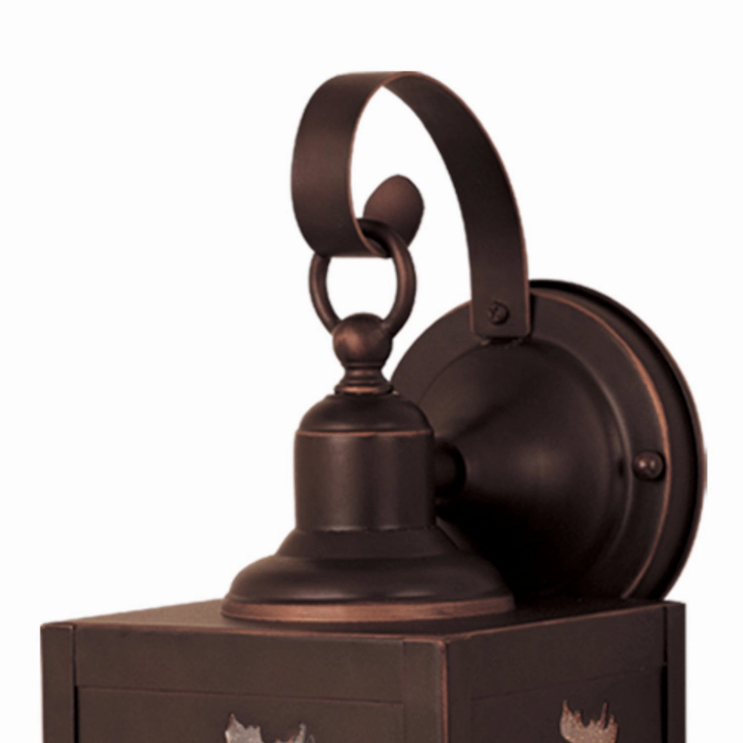 Yellowstone One Light Outdoor Wall Mount Burnished Bronze
