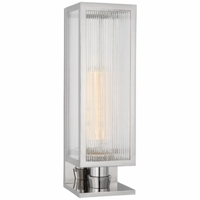 York LED Wall Sconce Polished NickelOutdoor wall sconces with motion sensor