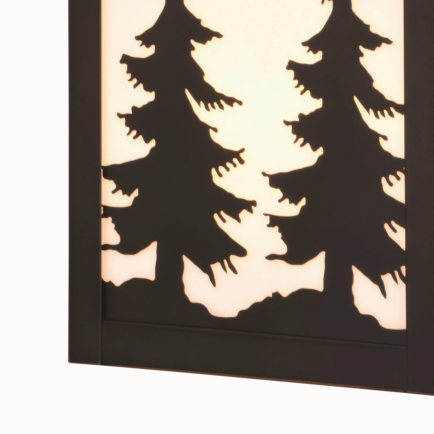 Yosemite One Light Outdoor Motion Sensor Wall Mount Burnished Bronze