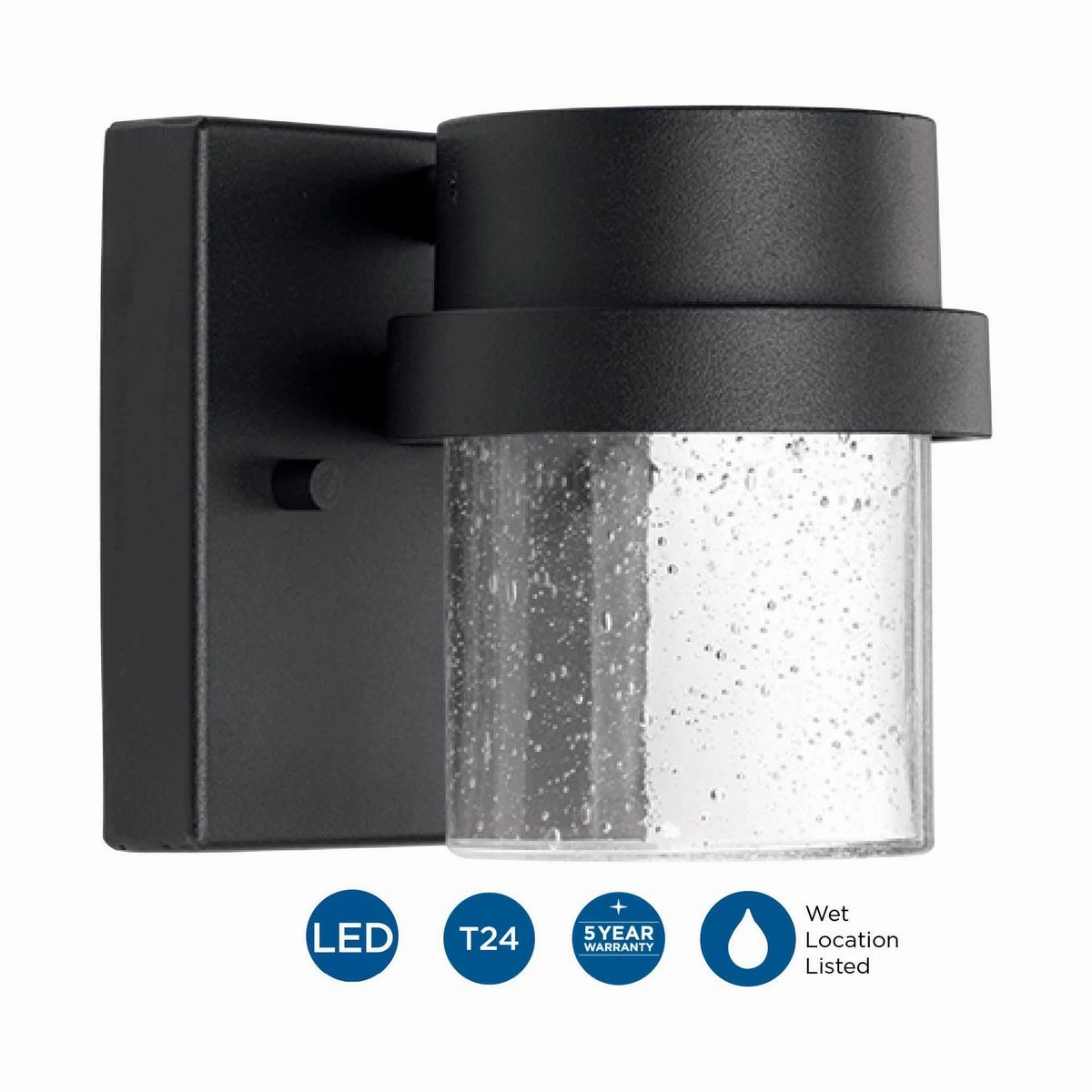 Z-1060 Led LED Wall Lantern Black
