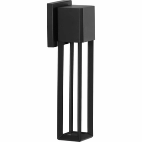 Z-1090 Led LED Wall Lantern BlackOutdoor wall sconces with motion sensor
