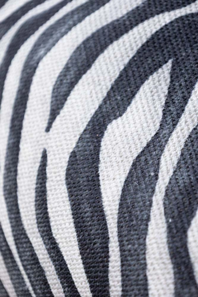 Zebra Print Outdoor Cushion