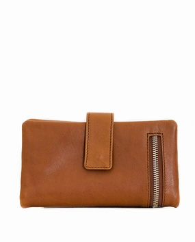 Clearance Blowout Limited Stock Deals Zemp Carlene 15 Cc Wallet | Toffee Tan