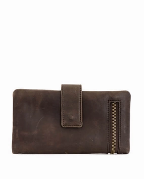 Zemp Carlene 15 Cc Wallet | Waxy Brown Hot Item Clearance New Arrival Discount