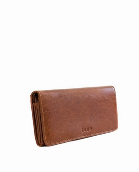 Special Price Offer Zemp Claire 10 Cc Wallet-Purse | Toffee Tan