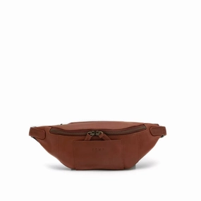 Dont Wait Save Today Zemp Pellegrino Small Moon Bag | Chestnut