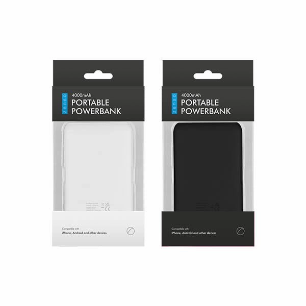 Biggest Savings Now Zenso Portable Power Bank 4000Mah Assorted