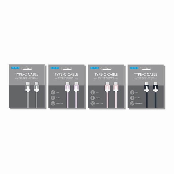 Zenso Type C Flat Cable 1 Metre Flash Offer Today Hot Pick Online