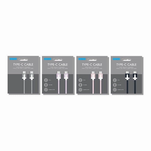 Shop Now Save Zenso Type C Flat Cable 1 Metre