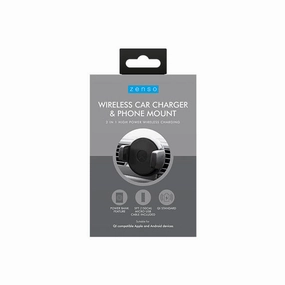 Zenso Wireless Car Charger & Phone Mount Mega Discount Event
