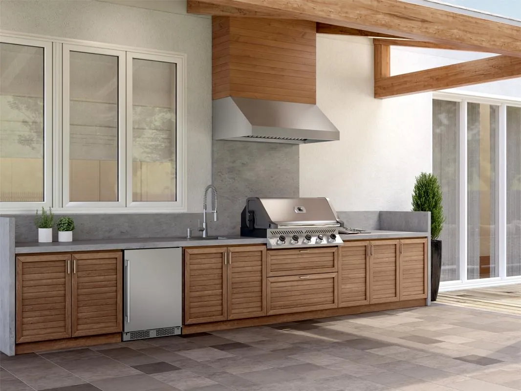 Zephyr AK7842CS 42" Cypress Wall Outdoor