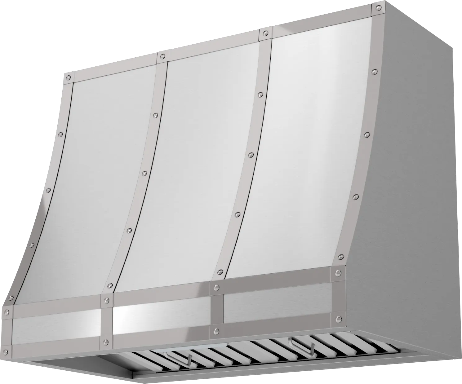 Zephyr CHFT36ASX Forte Wall Custom Hood, 36In, Ss, Body Only Insert Sold Separately
