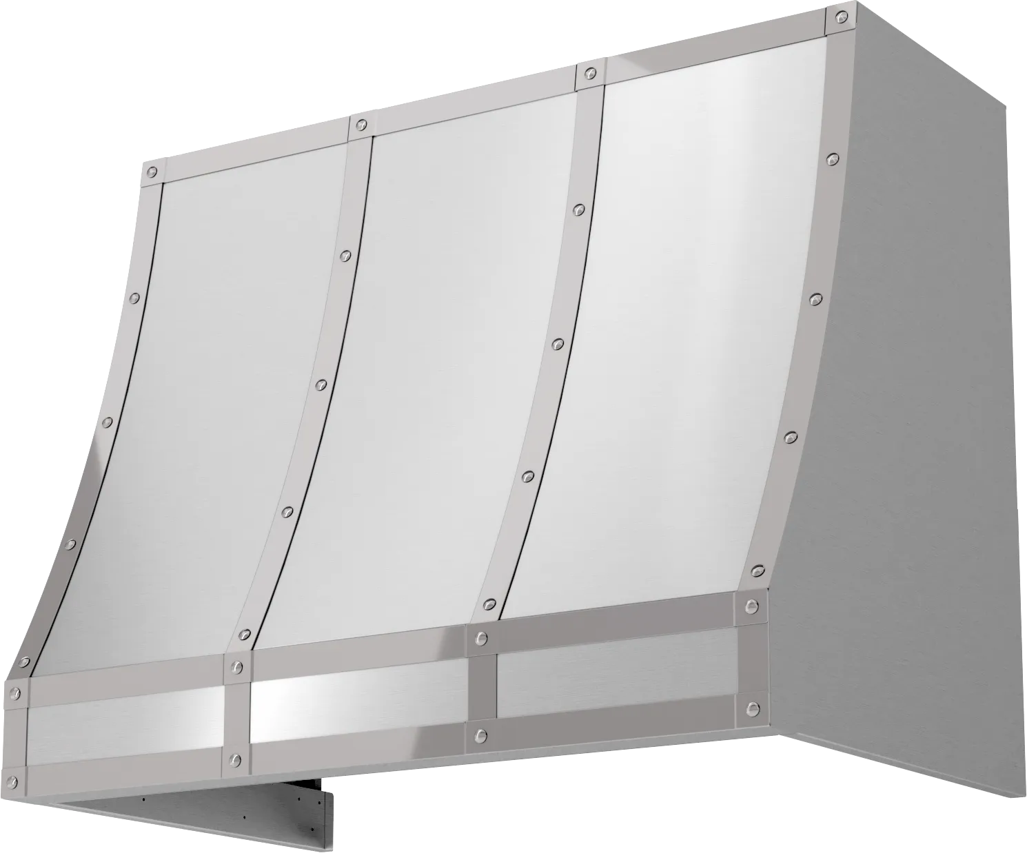 Zephyr CHFT36ASX Forte Wall Custom Hood, 36In, Ss, Body Only Insert Sold Separately
