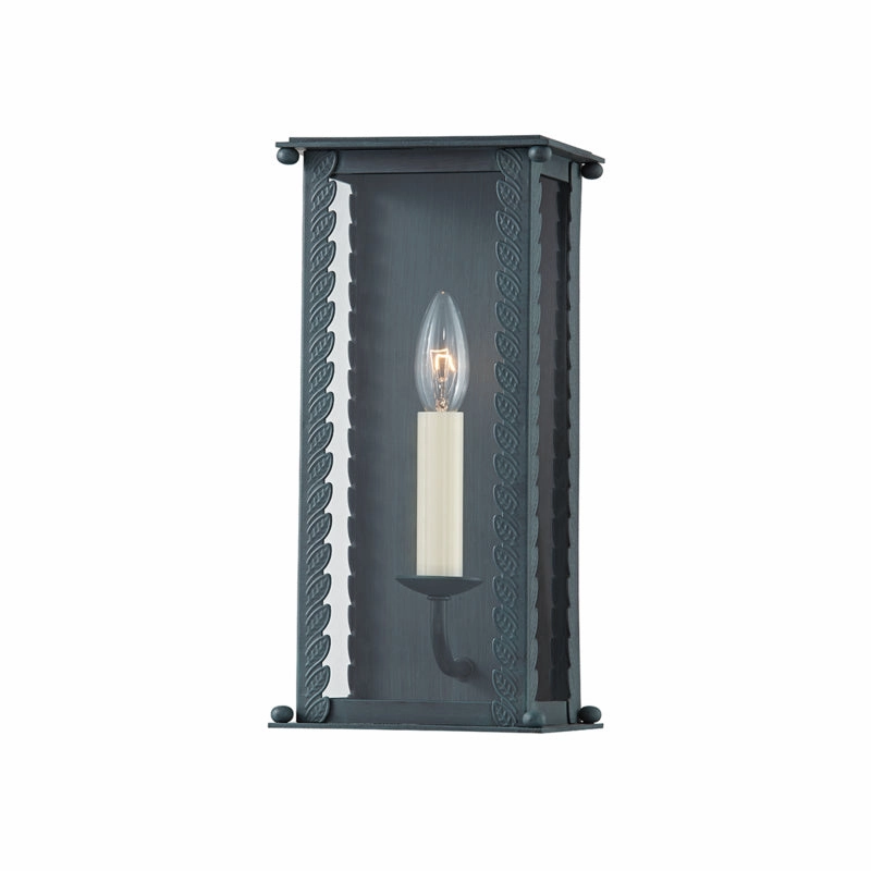 Zuma One Light Outdoor Wall Sconce VerdigrisOutdoor wall sconces with motion sensor